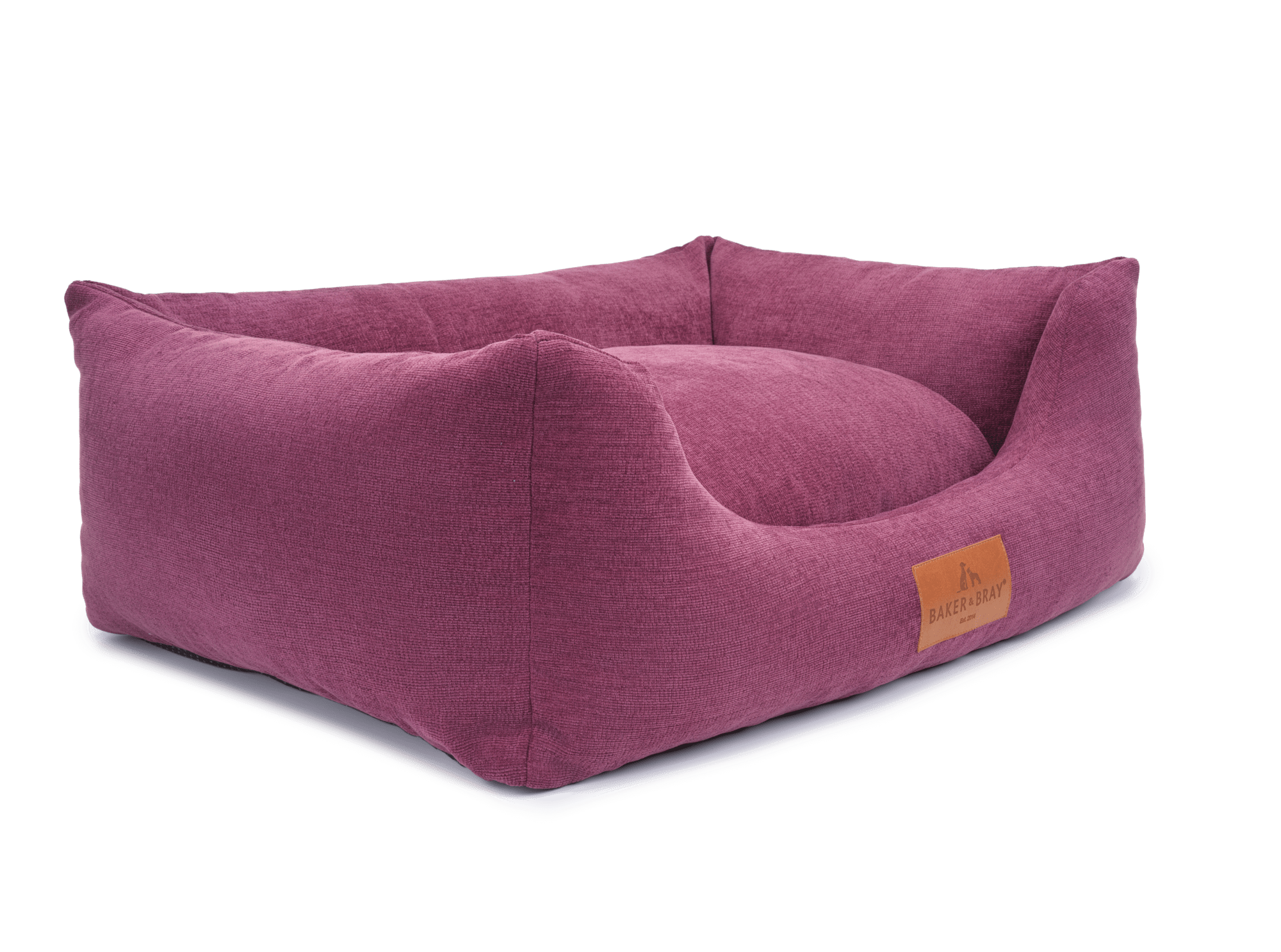 Eco Luxe Orthopaedic Luxury Dog Bed, Rhubarb Red