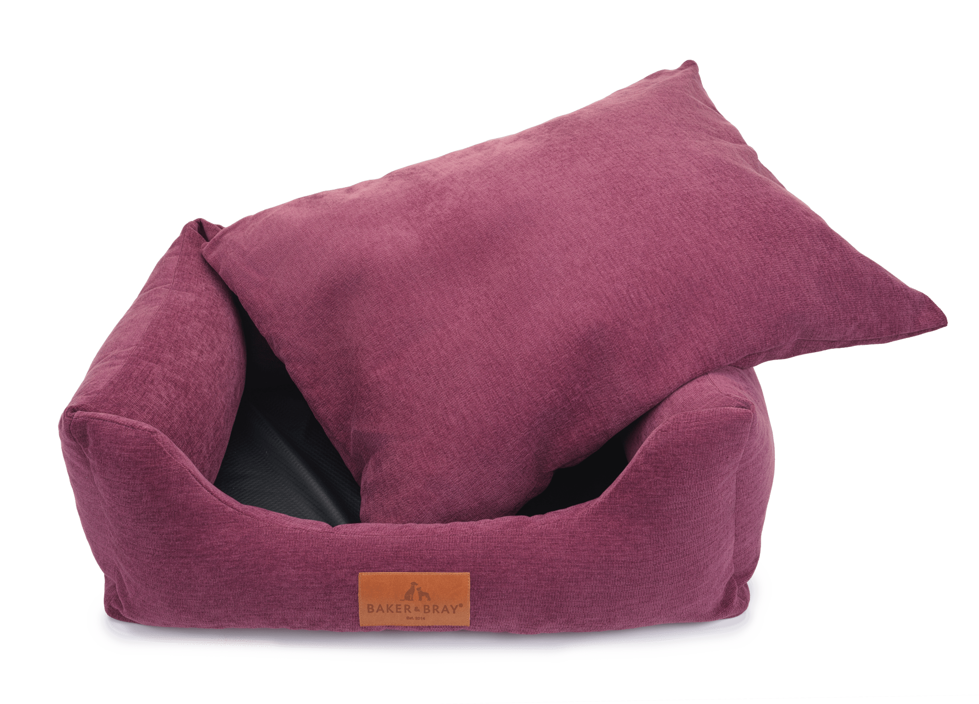 Eco Luxe Orthopaedic Luxury Dog Bed, Rhubarb Red